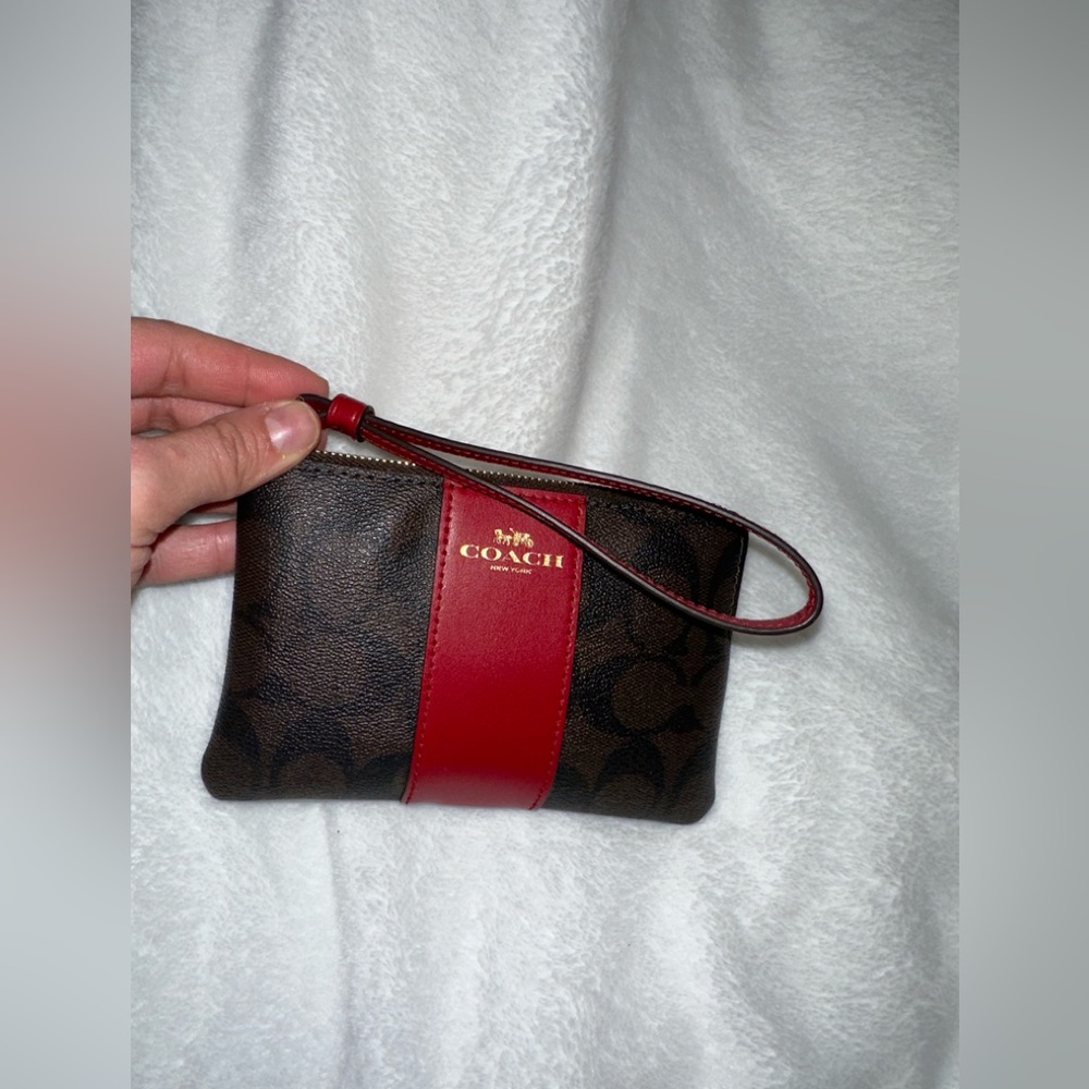 Coach wallet logo leather - Picture 1 of 7